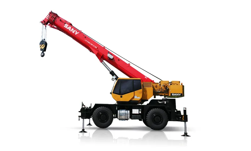 Below 50T Rough-terrain Crane